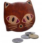 arpera | Leather Coin Box | C11154-2A  | Brown